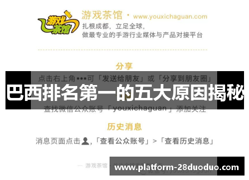 巴西排名第一的五大原因揭秘 巴西排名第一的五大原因揭秘